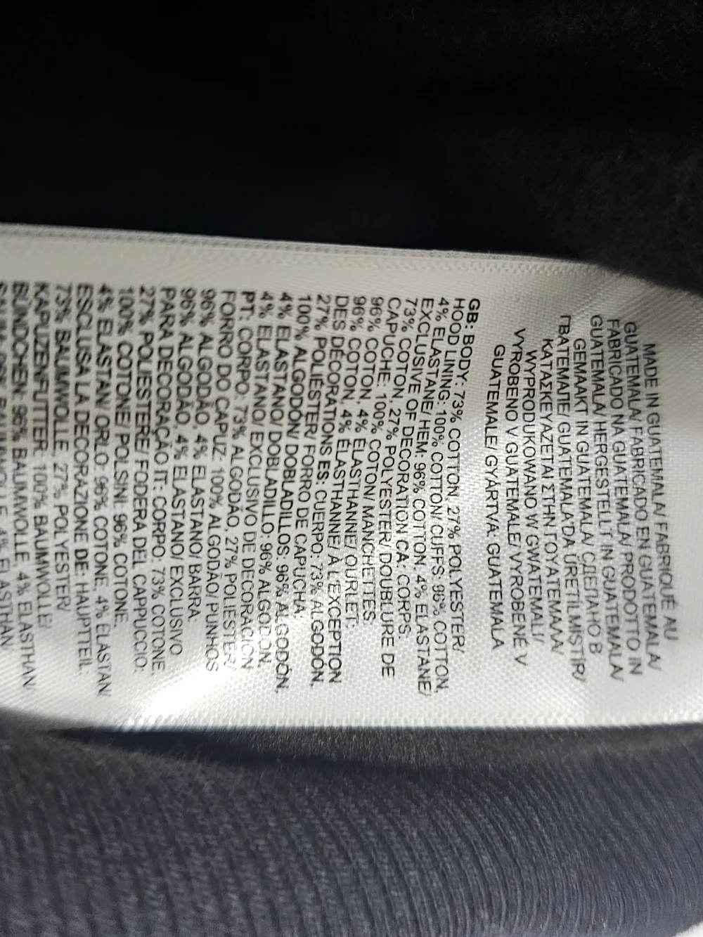 Black Men's Hoodie with Bear Graphic - The North Face